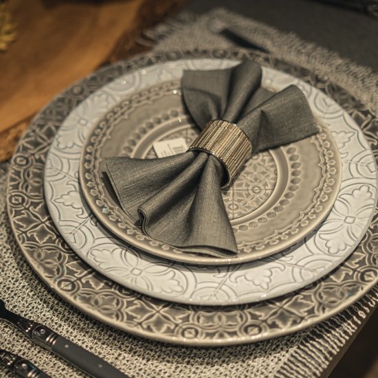 ルアノヴァ　フルーツプレート（ホワイト・グレー）