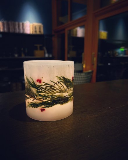 MORIASOBIオリジナルキャンドル　クリスマス限定シリーズ